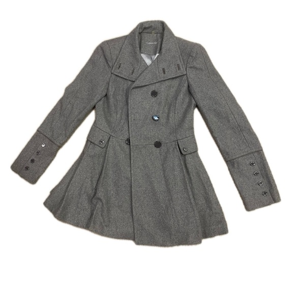 Calvin Klein wool blend coat - Picture 2 of 8